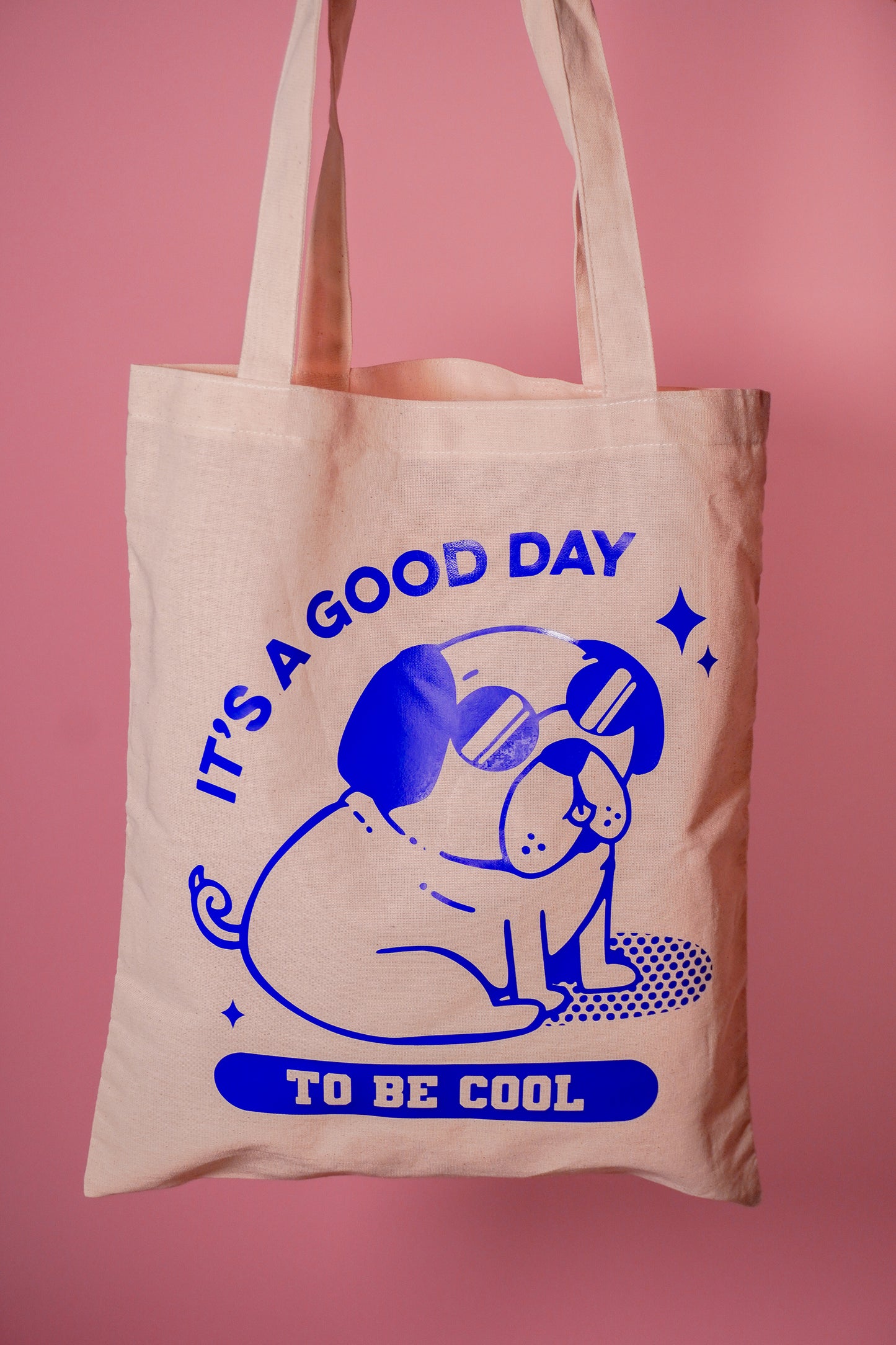 Tote bag Pug Cool