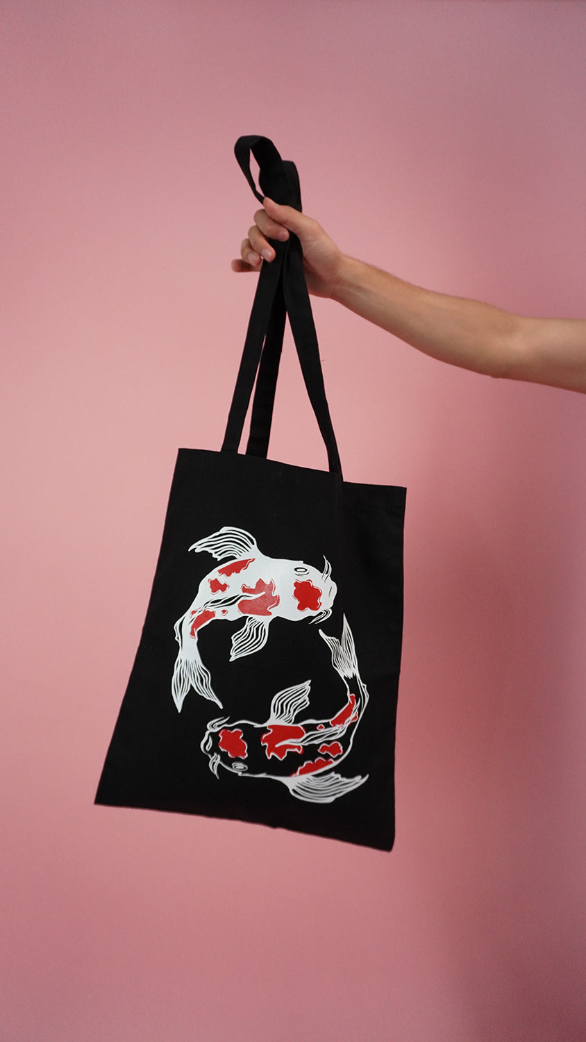 Tote bag Peces koi