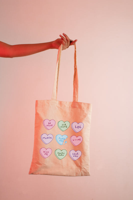 Tote bag corazoncitos